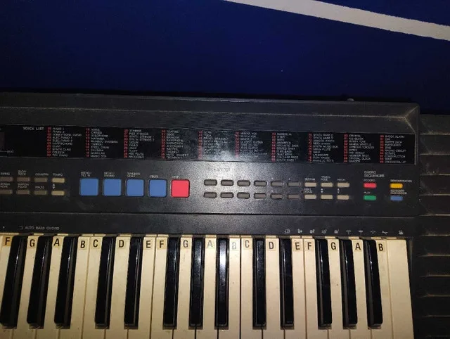 Yamaha PSR-27 Keyboard paino image indicator(2)