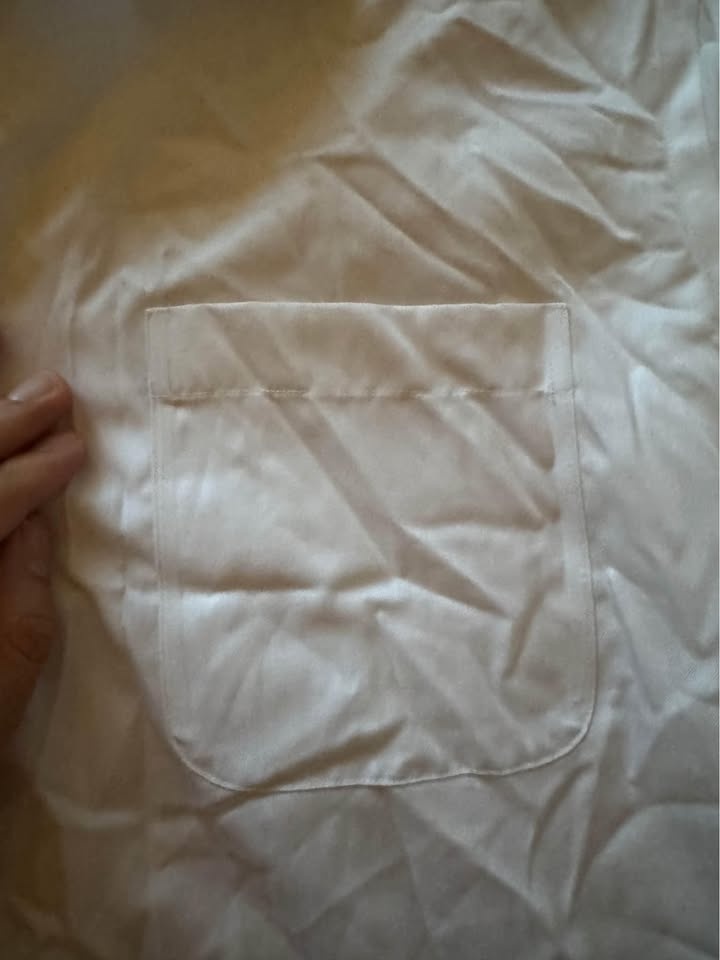 Joseph Abboud Egyptian white dress shirt 17 1/2 - photo 5