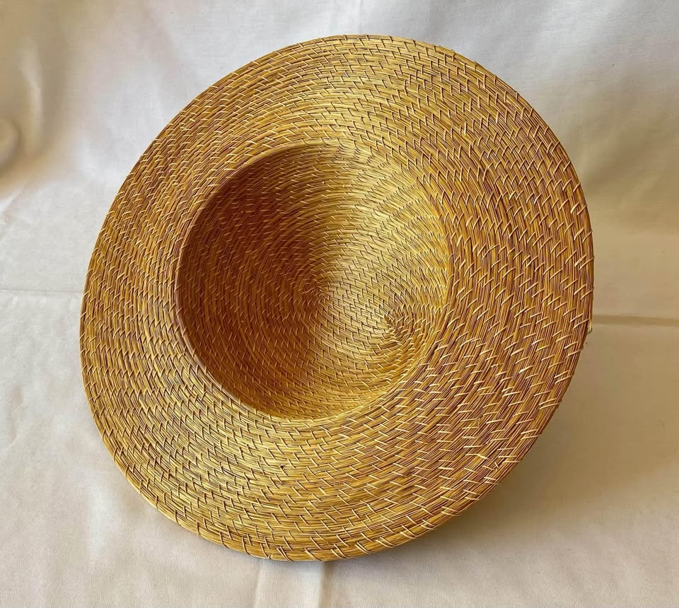 Rare Golden Grass Hat - photo 2