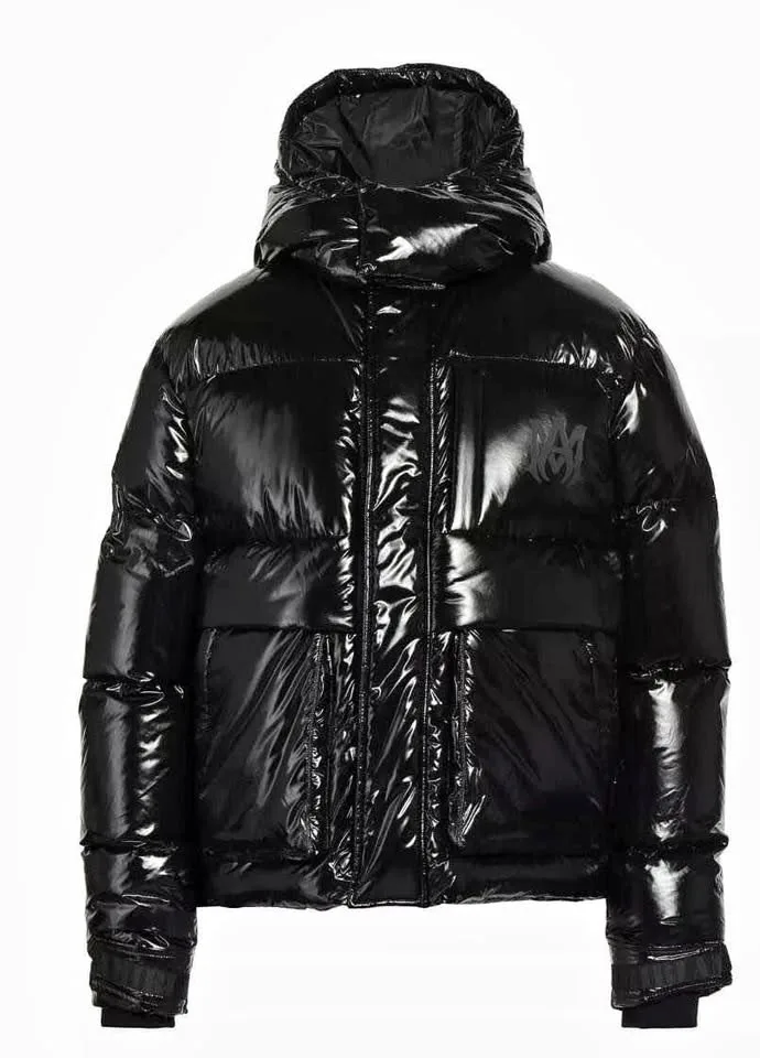 $3000 AMIRI unisex Down Puffer Jacket Size XL Black
