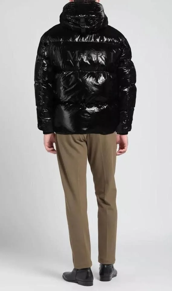 $3000 AMIRI unisex Down Puffer Jacket Size XL Black image indicator(3)