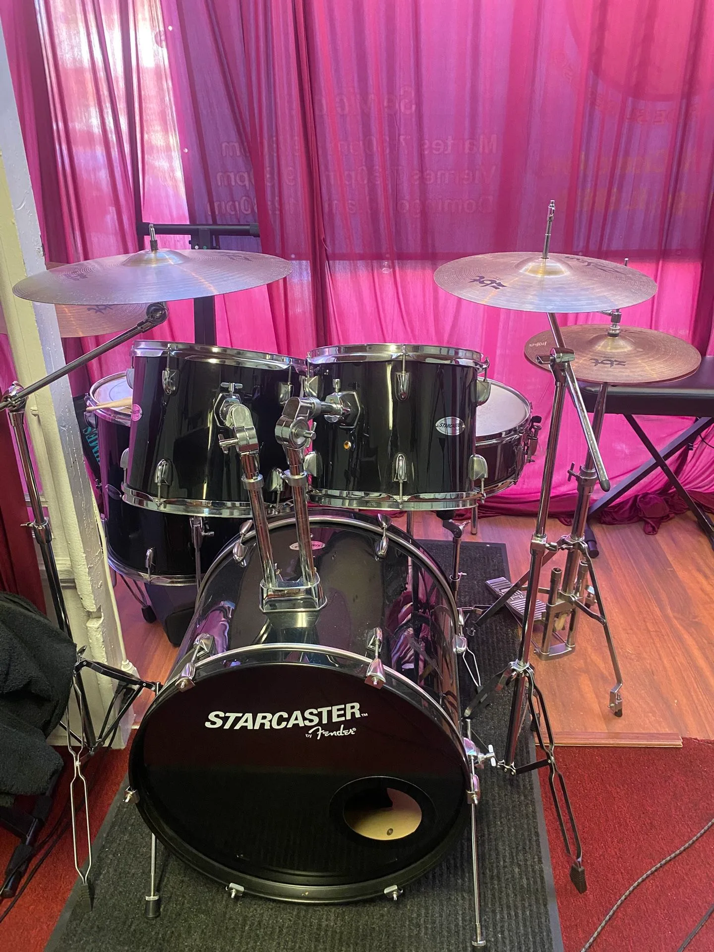 StarCaster Drum set modded and tuned