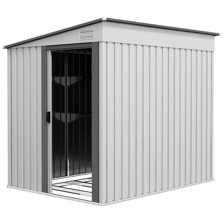 New 5x7 Garden Metal Shed - photo 2