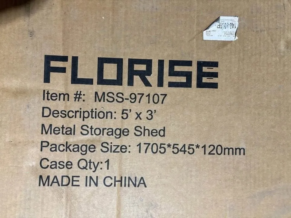 Brand New 5x3 Metal Shed image indicator(6)