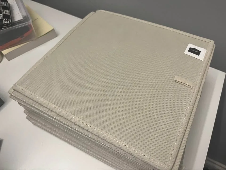 Collapsible Fabric Storage Cubes – 6 Pack image indicator(2)