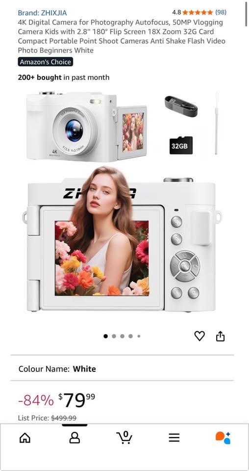 4K Digital Camera 50MP - Used - photo 5