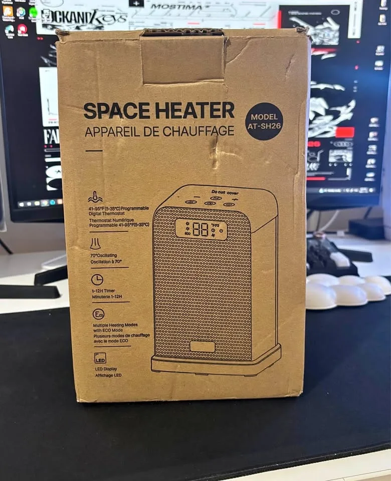Room Heater with Heating and Fan