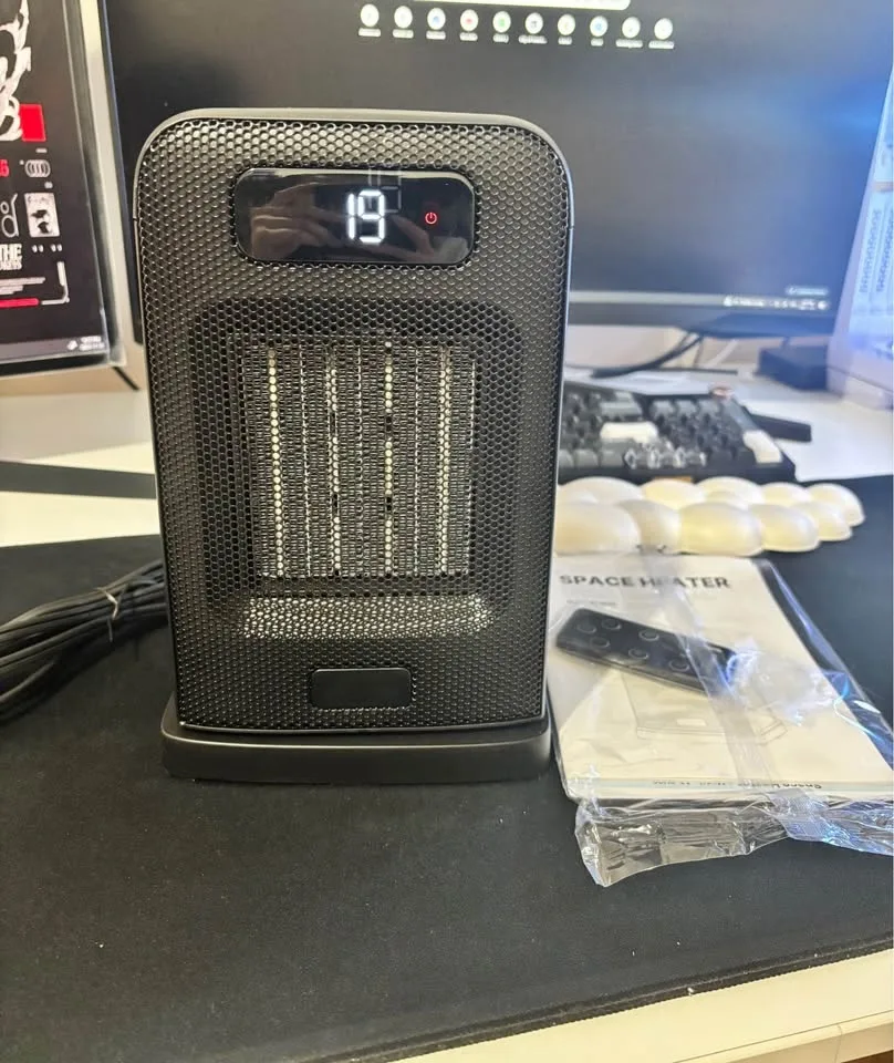 Room Heater with Heating and Fan image indicator(2)