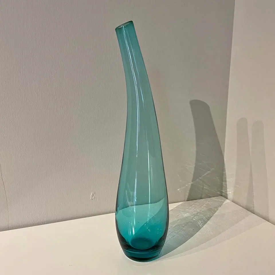 Blue Glass Vase