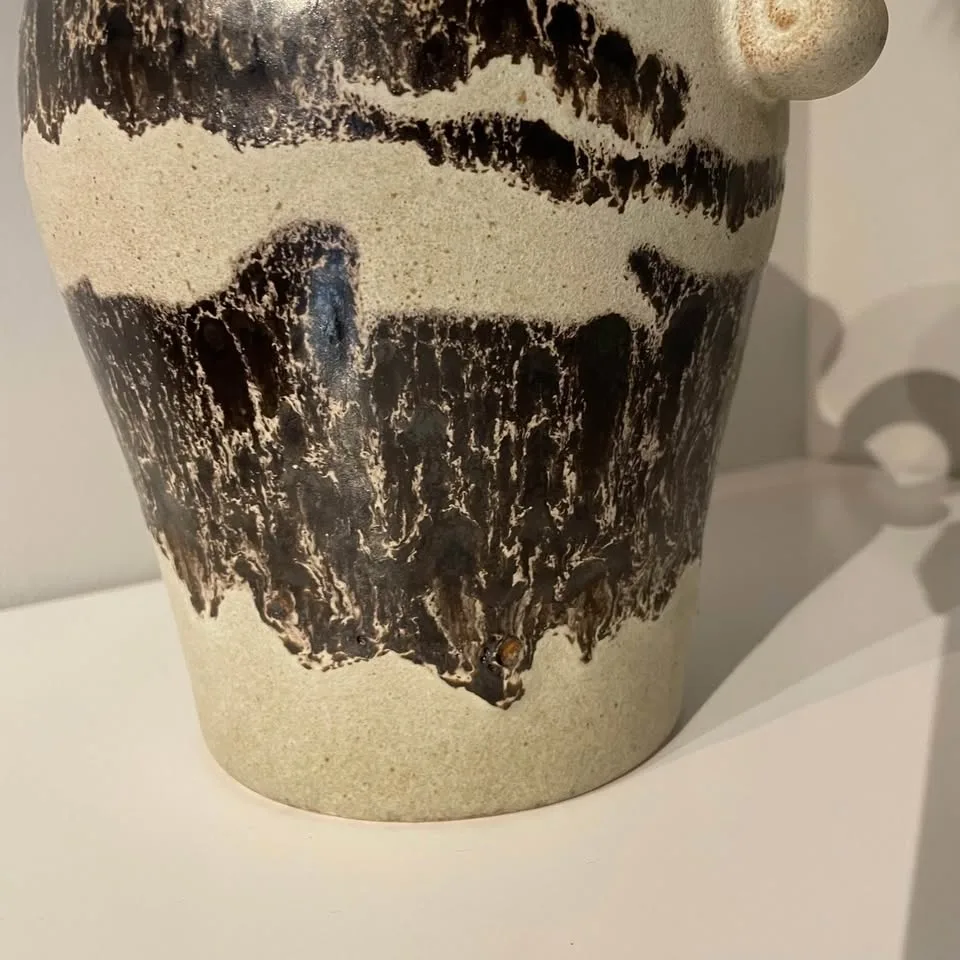 Large vintage Scheurich West German ceramic vase image indicator(2)