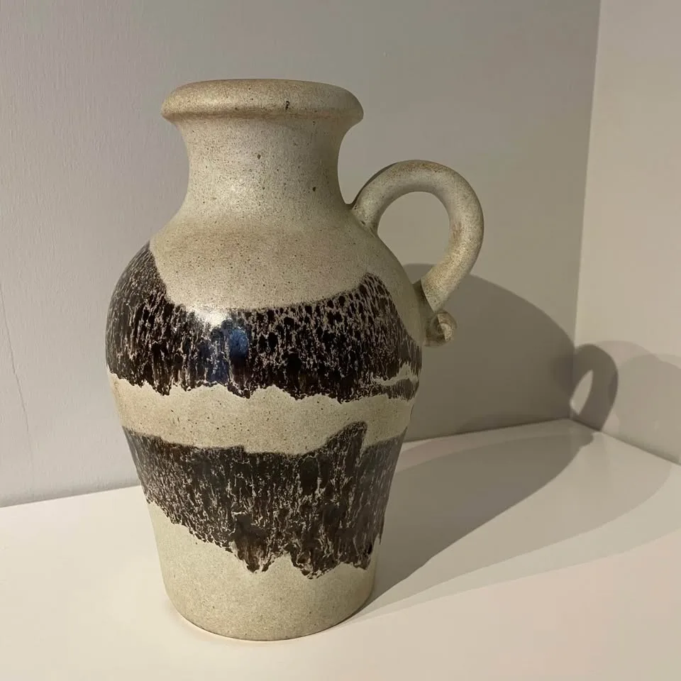 Large vintage Scheurich West German ceramic vase image indicator(4)