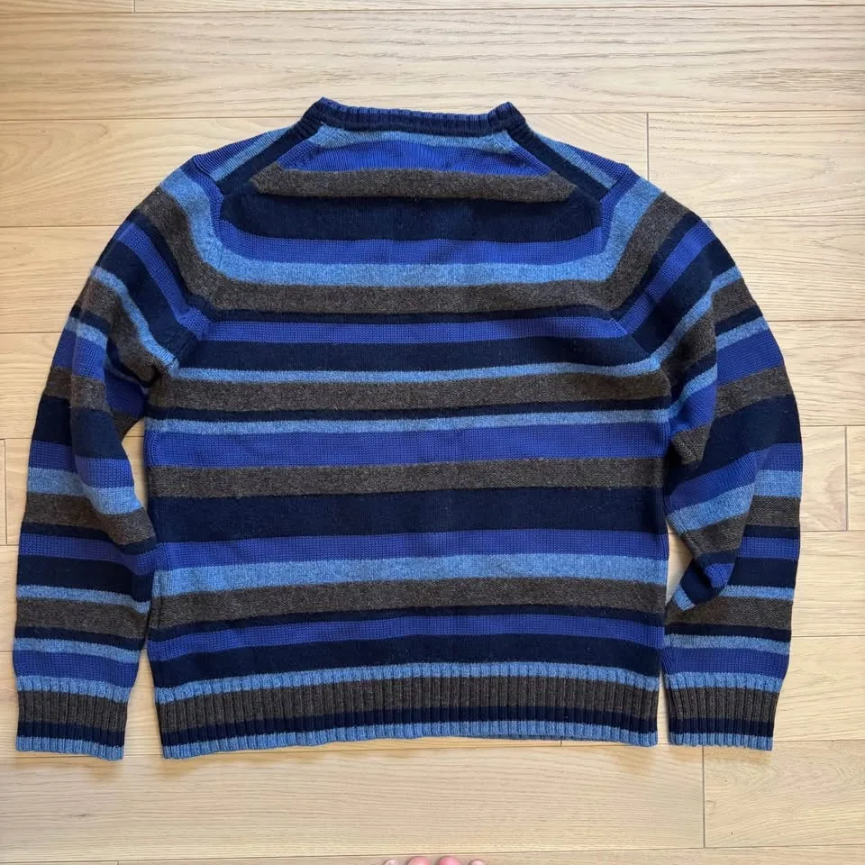 Vintage Tommy Hilfiger Striped Cotton and Wool Sweater image indicator(6)