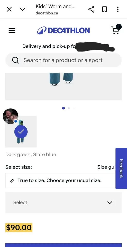 One Piece Child Snowsuit image indicator(4)