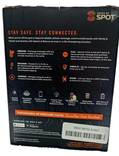 SPOT X 2-Way Satellite Messenger - New Open Box - photo 3