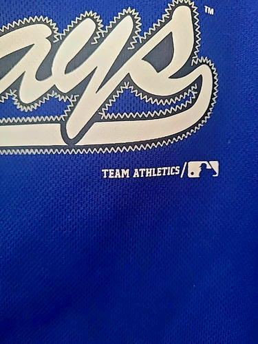 Toronto Blue Jays Jersey XL 16/18 Team Athletics MLB Blue - photo 2