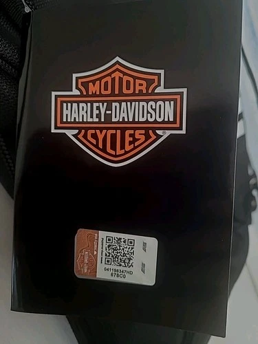 Harley-Davidson Black Drawstring Backpack Bag New - photo 4