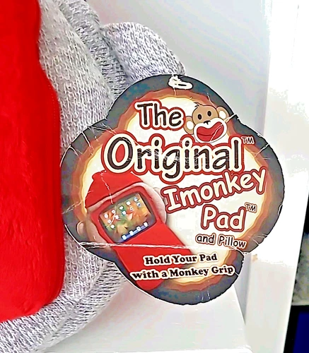 Imonkey Pad Plush Carrying Case BackPack for iPad Sock Monkey Pi - photo 2