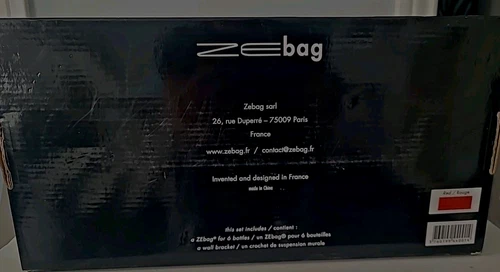 Zebag 6-Bottle Storage Case. Red - photo 2
