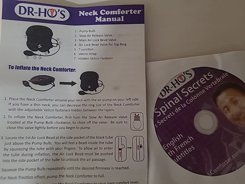 Dr Ho's Neck Comforter - Traction + Stretch - Gently Used - photo 4