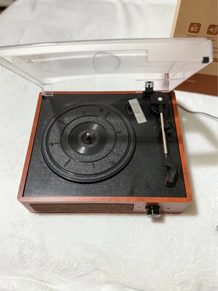 Vinyl Player Bluetooth turntable image indicator(2)