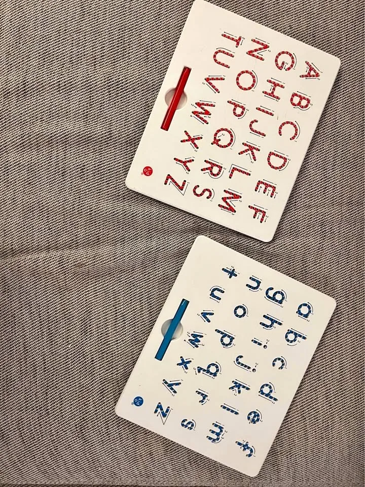 Kid O A-Z Upper Case Magnatab Letter Board