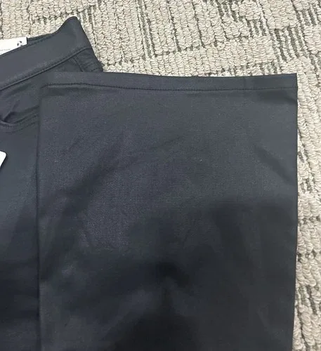 a.n.a. Jeans Flared Leg High Rise Womens 4 Tall Black image indicator(4)