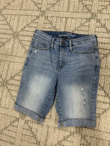 Blue Denim Women's Bermuda Shorts Size 9 Juniors