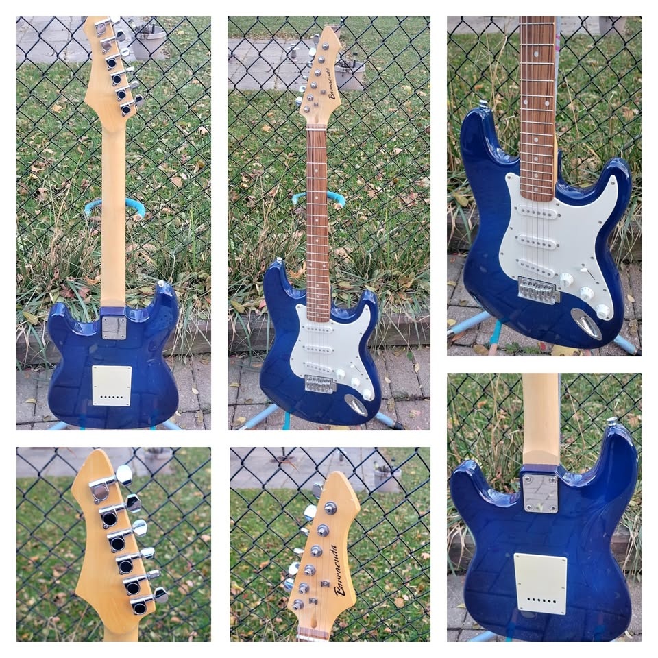 $240 Barracuda Stratocaster Electric Guitar