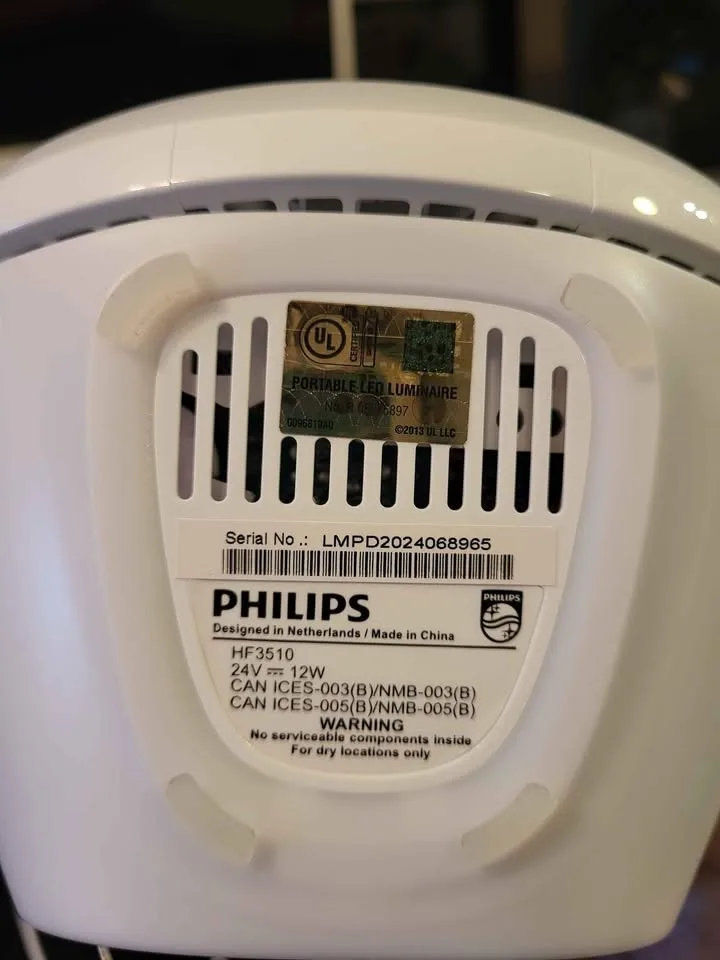 Philips HF3510 Wake-Up Light, White image indicator(2)
