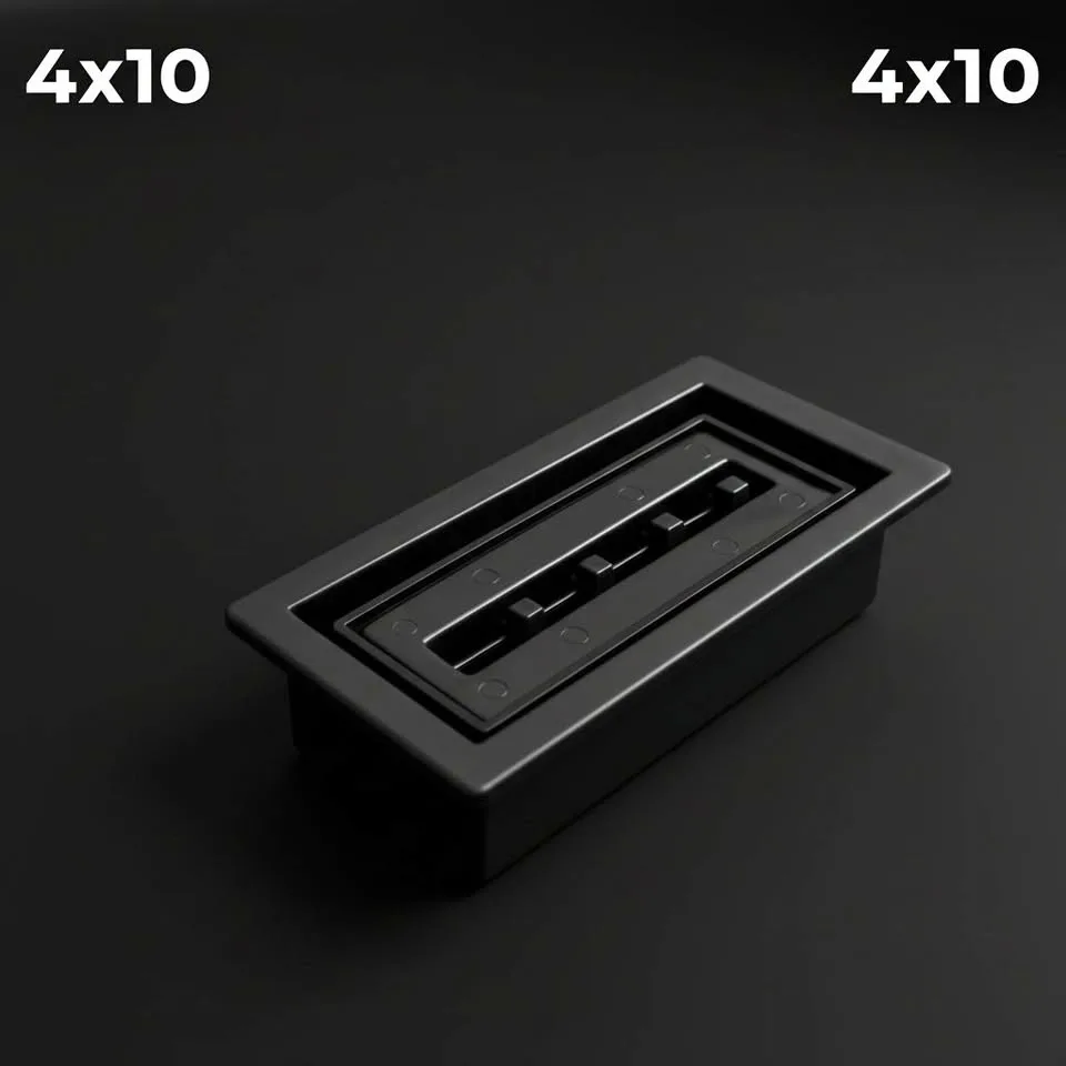 Modern ABS Floor Air Vent Covers – 4x10 & 3x10