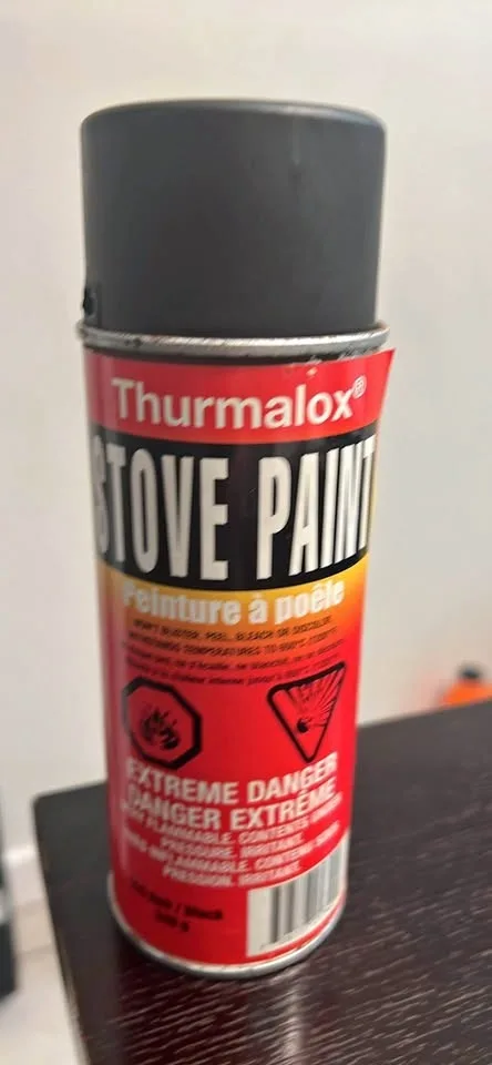 Thurmalox High Heat Stove Paint Black