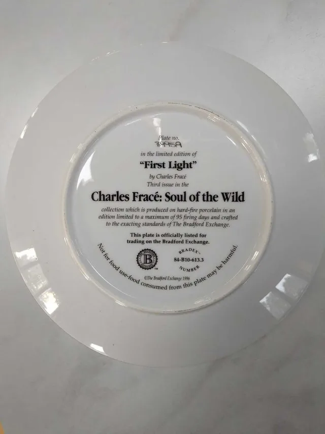 Collector Plates. Charles Fracé: Soul of the Wild image indicator(3)