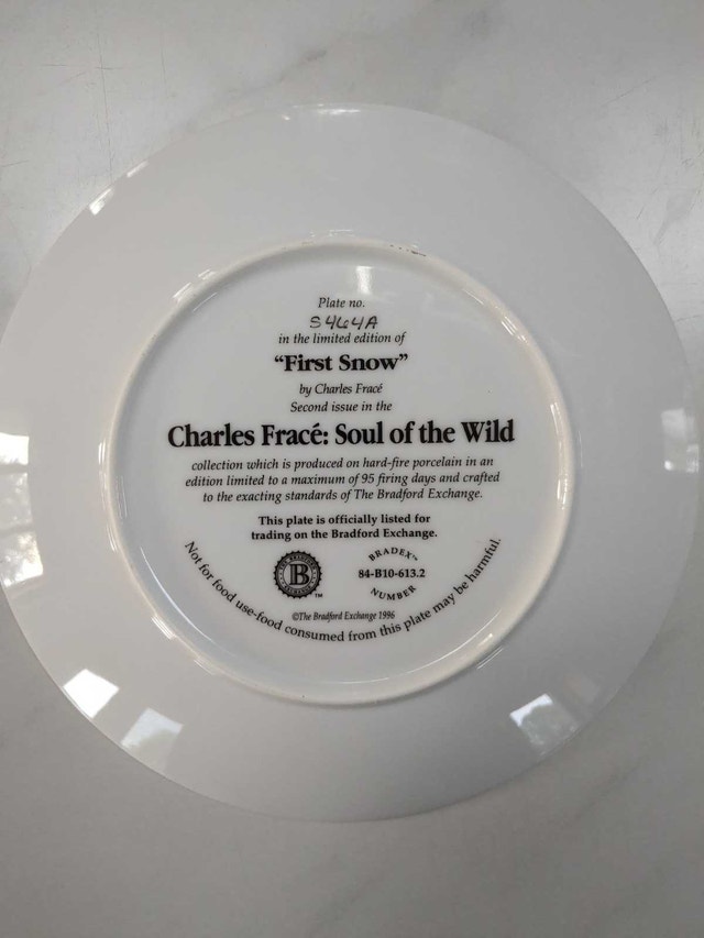 Collector Plates. Charles Fracé: Soul of the Wild - photo 5