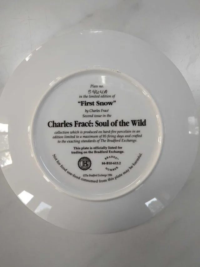 Collector Plates. Charles Fracé: Soul of the Wild image indicator(5)