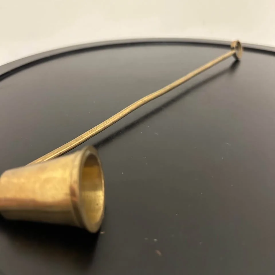 Vintage Brass Candle Snuffer image indicator(4)