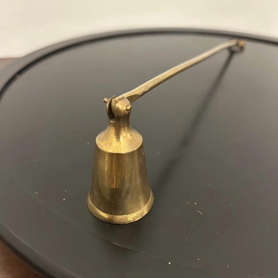 Vintage Brass Candle Snuffer image indicator(5)