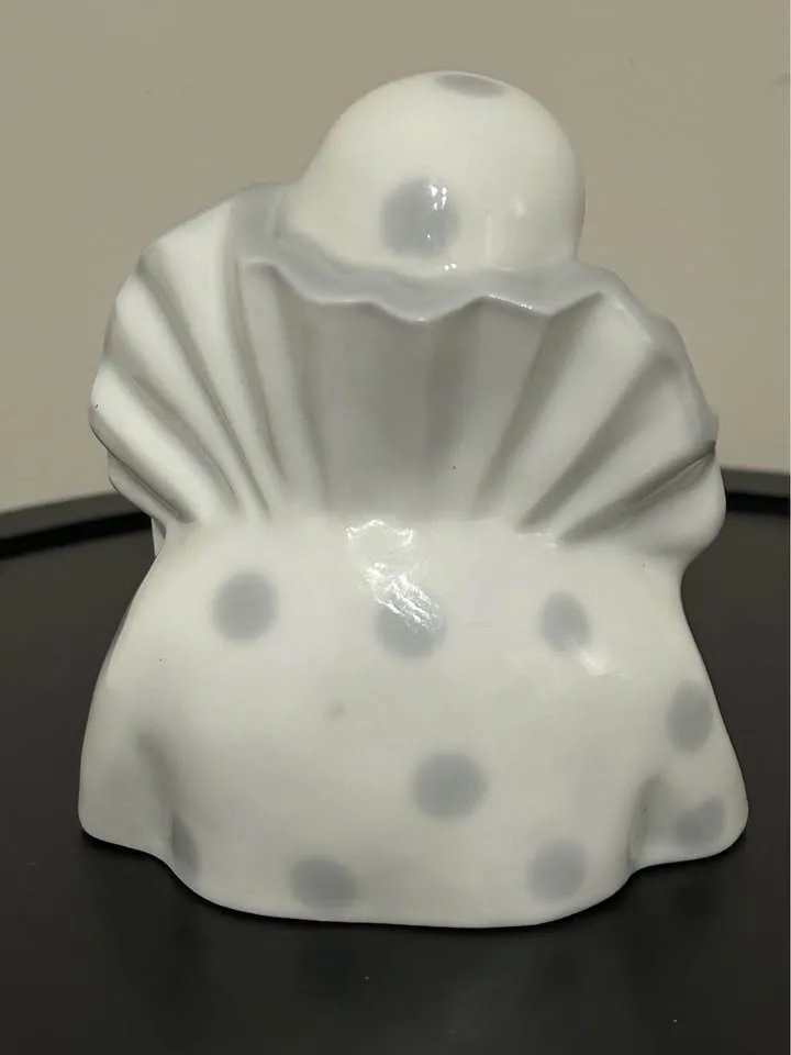Vintage Japanese Pierrot Clown Bust – Porcelain Art Figurine 4,5 image indicator(4)