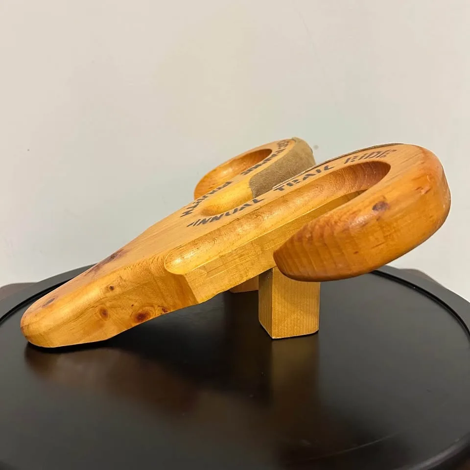 Handcrafted Wooden Cowboy Boot Jack – Ram Horn Western Boot Pull image indicator(4)