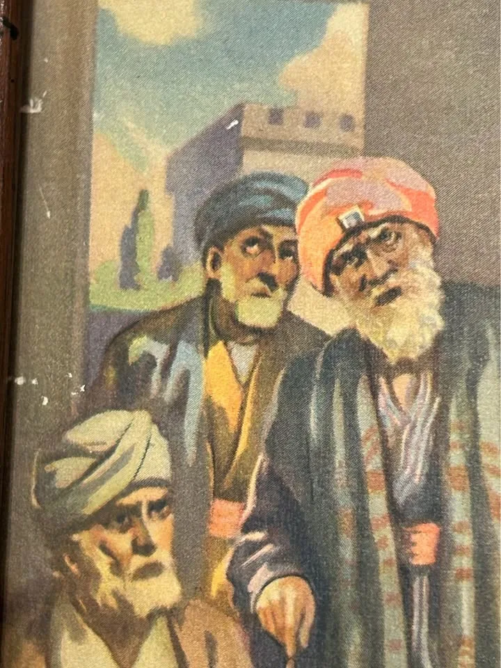 Vintage 1948 Warner Sallman Lithograph image indicator(4)