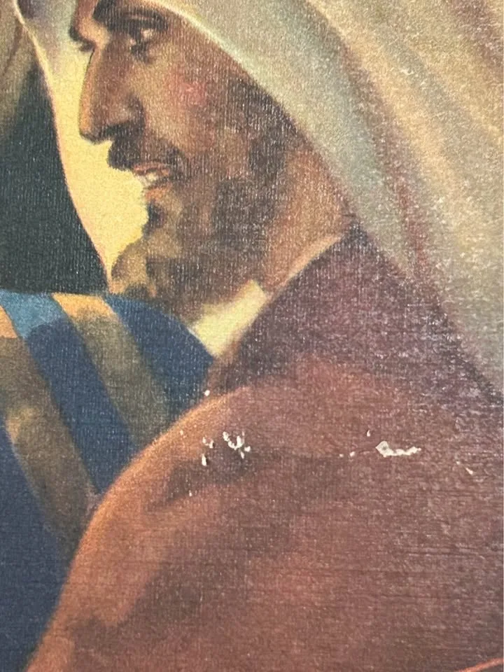 Vintage 1948 Warner Sallman Lithograph image indicator(6)