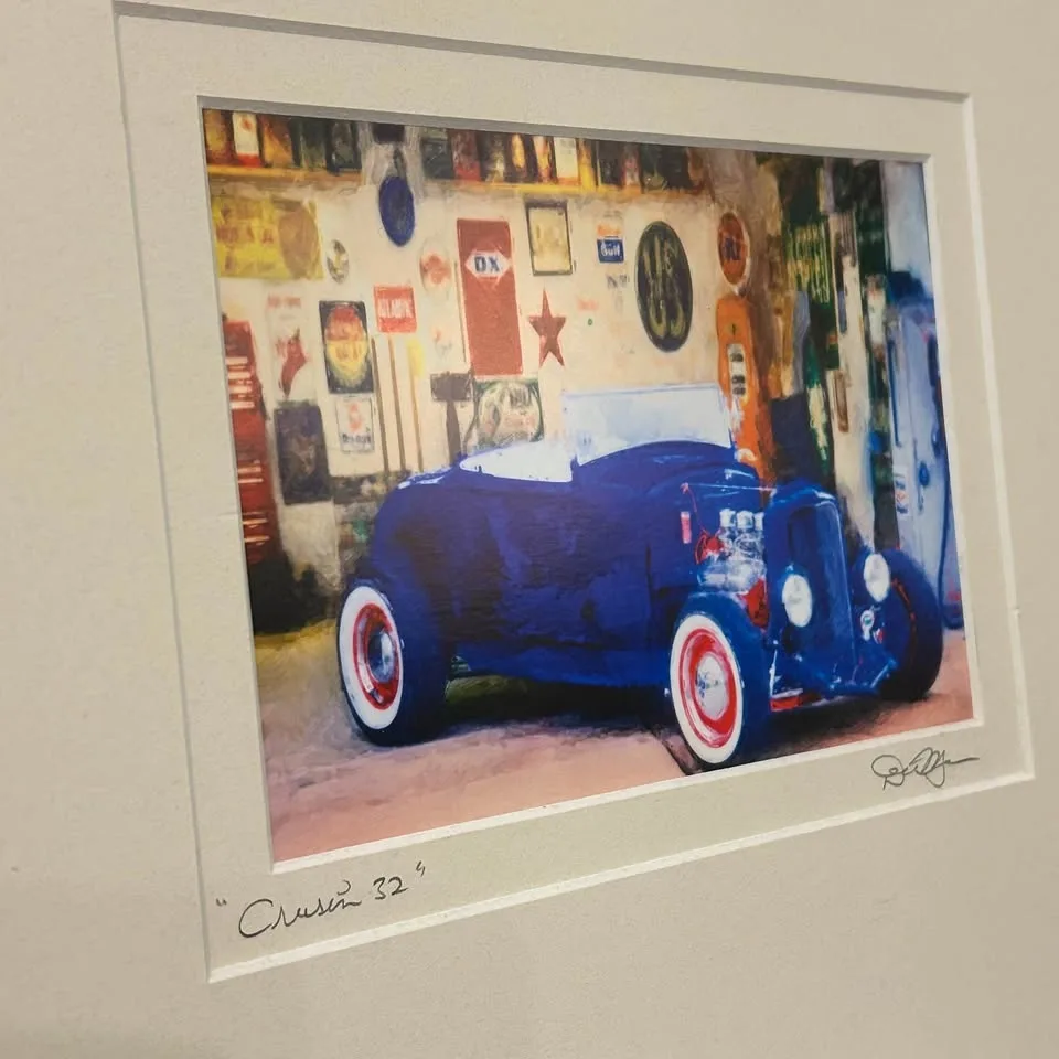 Vintage “Cruisin’ 32” Hot Rod Art Print image indicator(5)