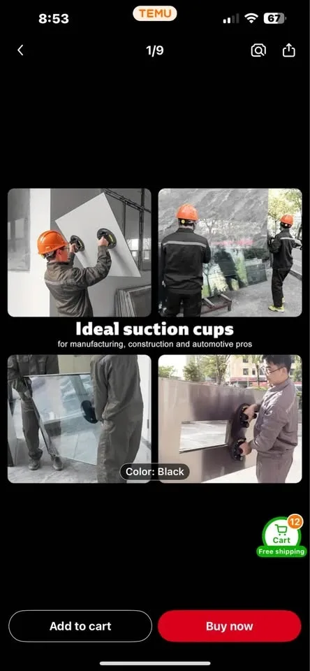 Heavy Duty Suction Cup 2PCS image indicator(7)