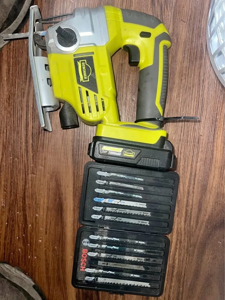 Dewinner Cordless Jigsaw with Bosch Blades