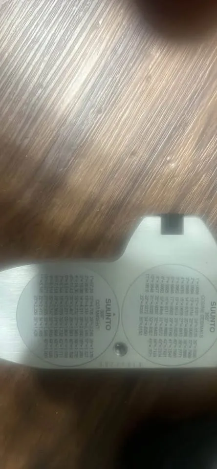 Suunto Tandem Compass Clinometer with Pouch image indicator(4)