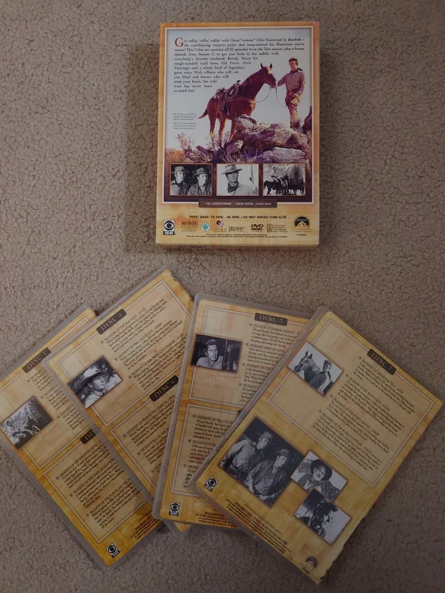 DVD's + Blu Rays (Al Pacino, James Bond, Rawhide, etc.) image indicator(4)