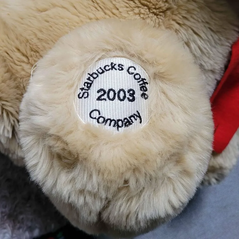 2003 Starbucks Bearista Rudolph Reindeer Plush image indicator(4)
