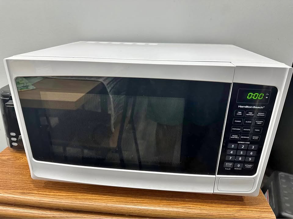 White Microwave Oven