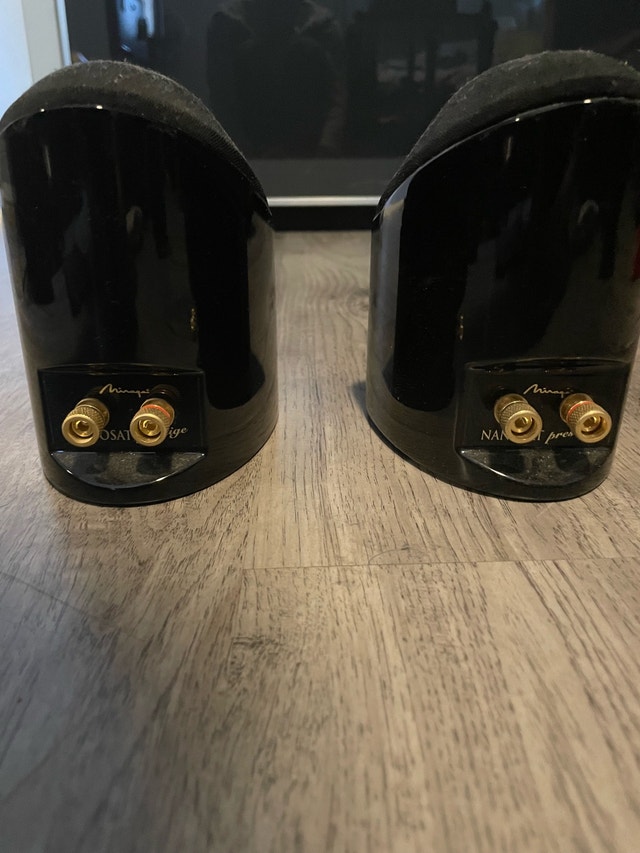 Mirage Right, Centre and Left Speakers - photo 3