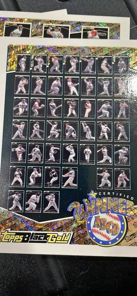 1993 Topps Black Gold - Entire Set - Mint Condition