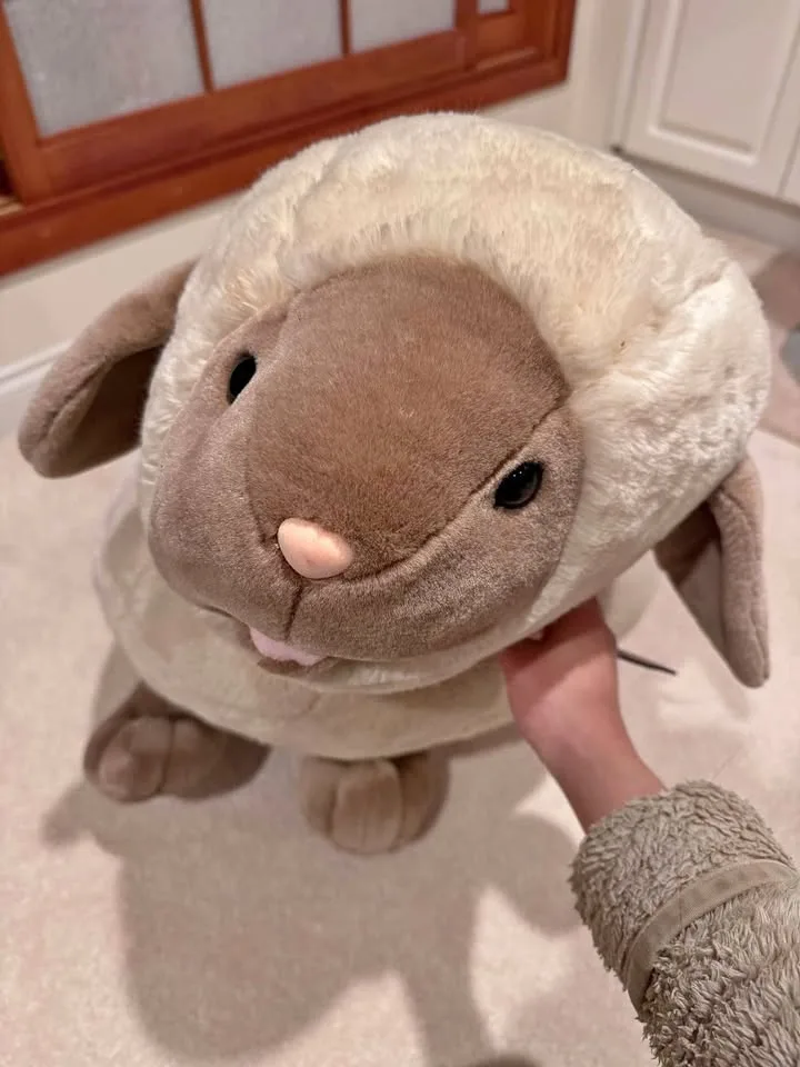 Big Cute Sheep Stuffy/Stuffed Animal thumbnail